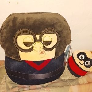OriginalSquishmallow Disney Pixar The Incredibles 12" Edna Mode 5" Jack Jack nwt
